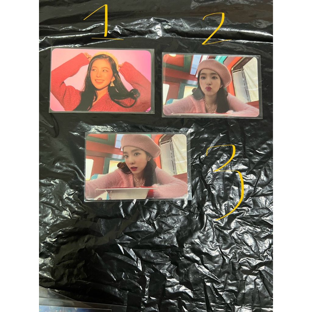 RED VELVET IRENE PHOTOCARD PC OFFICIAL