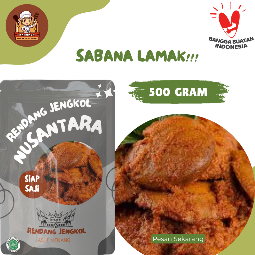 

Rendang Jengkol Instan - Makanan Siap Saji 500 Gram