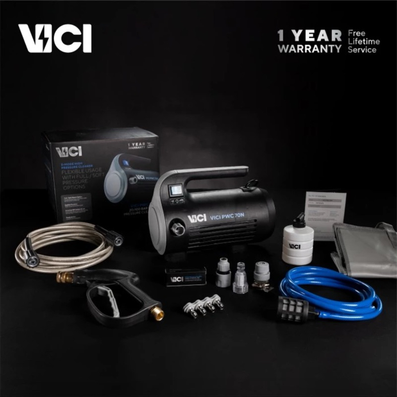 VICI Jet Cleaner PWC 70New PWC70 PWC70N High Pressure Washer Mesin Cuci AC Mobil