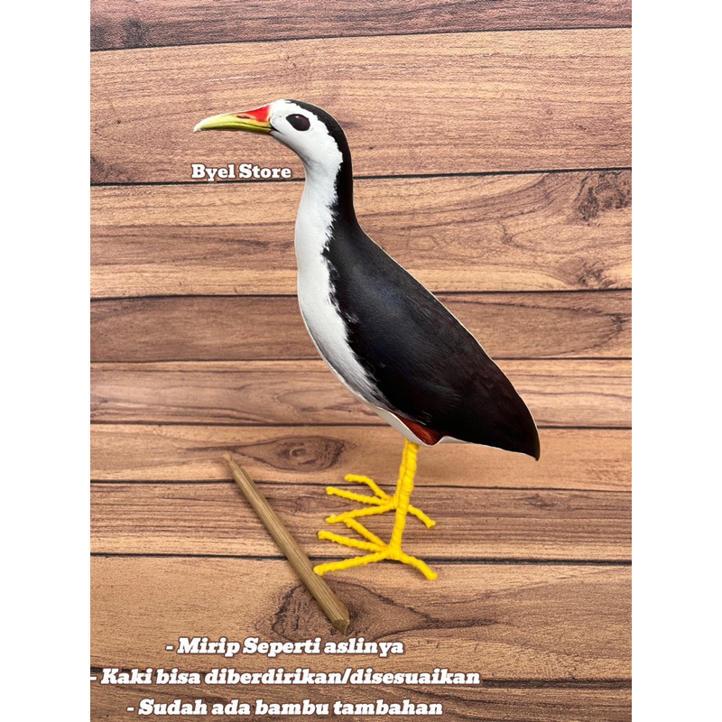 Patung Jontrot Burung Ruakruak Kareo Padi - Ruak Ruak Sawah