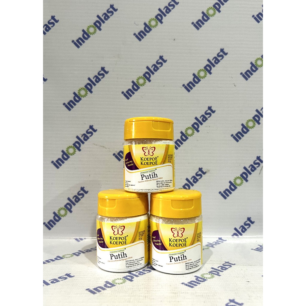 

PEWARNA MAKANAN PUTIH (50gr)