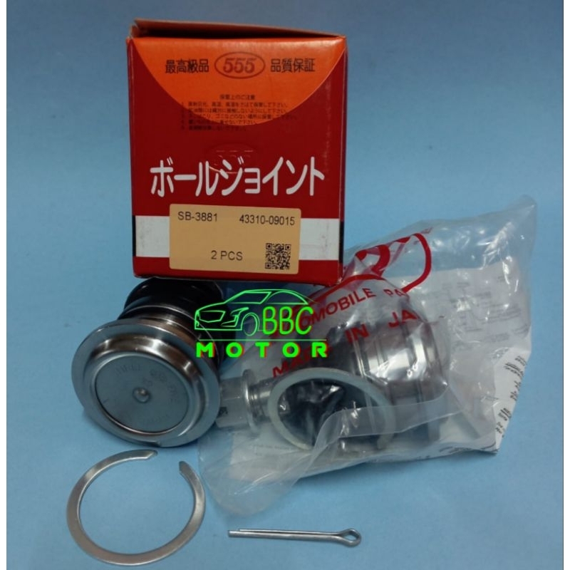 BALL JOINT LOW BAWAH INNOVA FORTUNER HILUX ASLI 555 JAPAN
