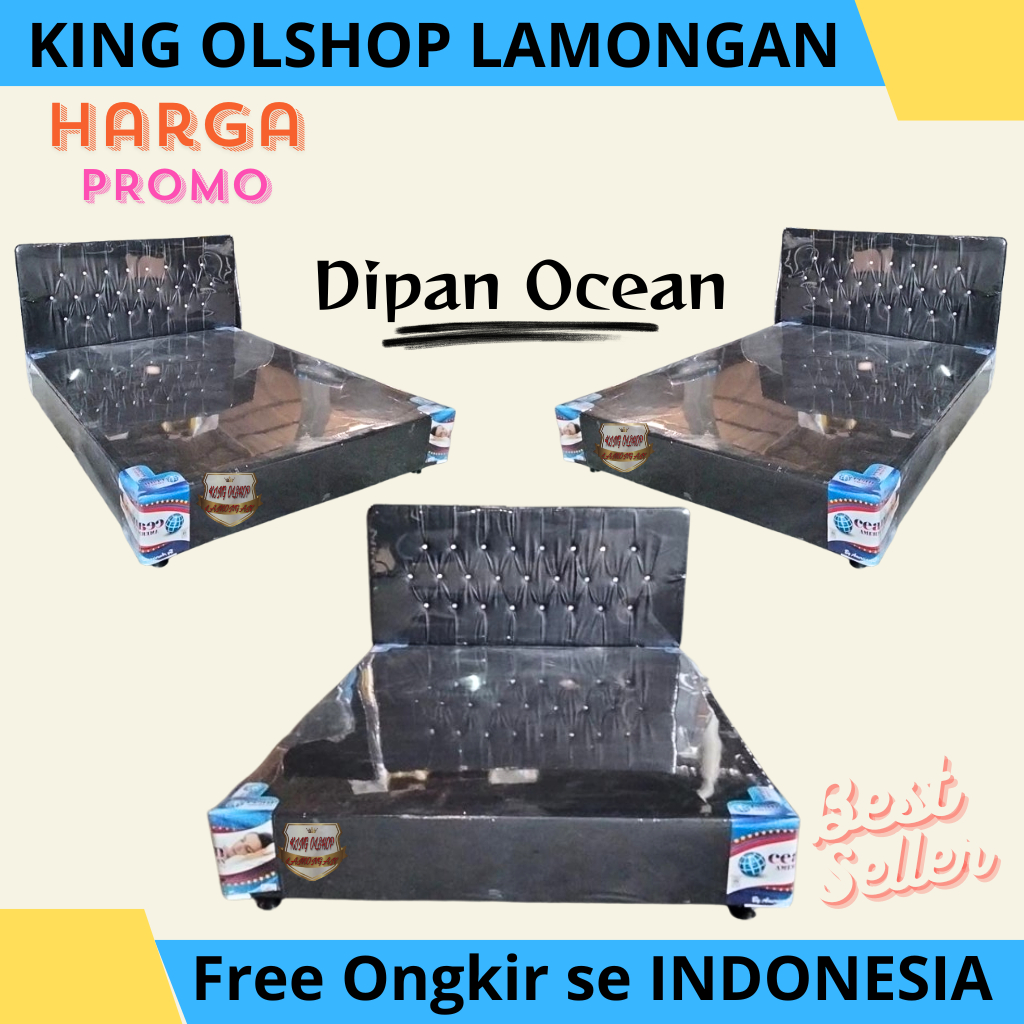 Dipan / Ranjang Ocean Minimalis 120 140 160 180x200 [LAMONGAN]
