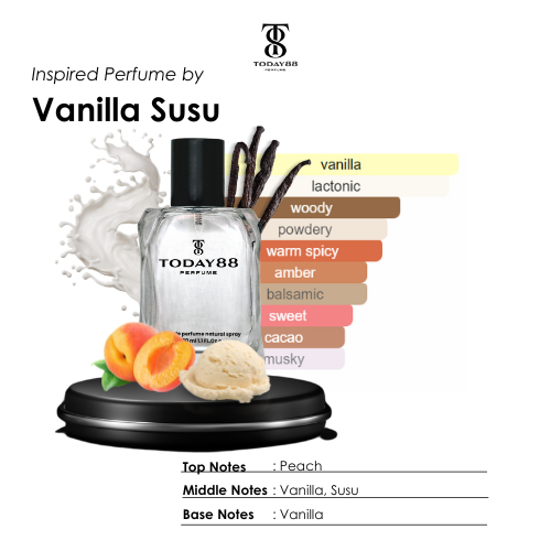 Vanila Susu Basic - Parfum Unisex Today88 Inspired Perfume
