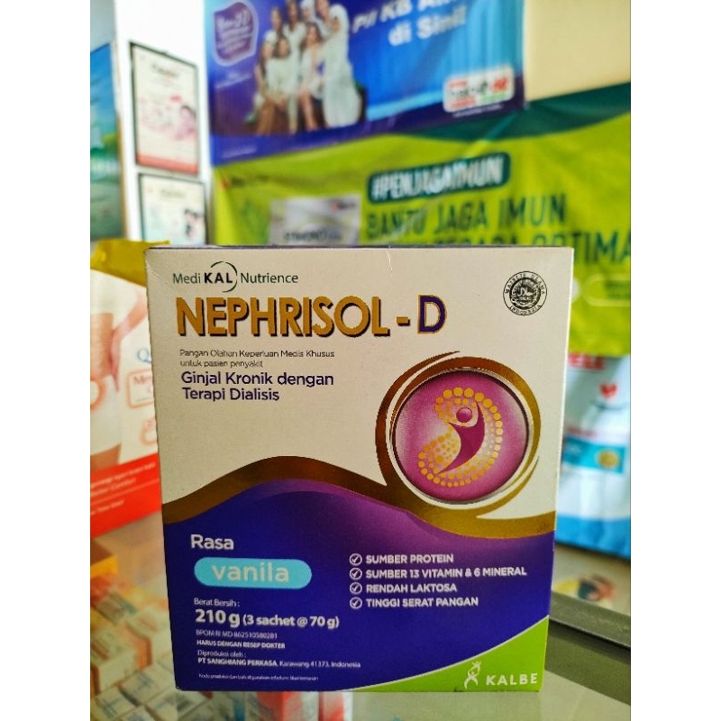 

NEPHRISOL-D 210 GRAM RASA VANILA (3schtx70g)