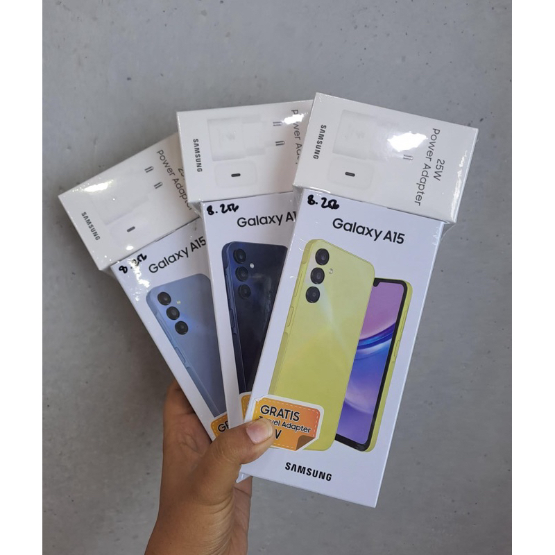 Samsung Galaxy A15 LTE Ram 8/256 Gb Dan Ram 8/128 Gb Terbaru Garansi Resmi Samsung Indonesia