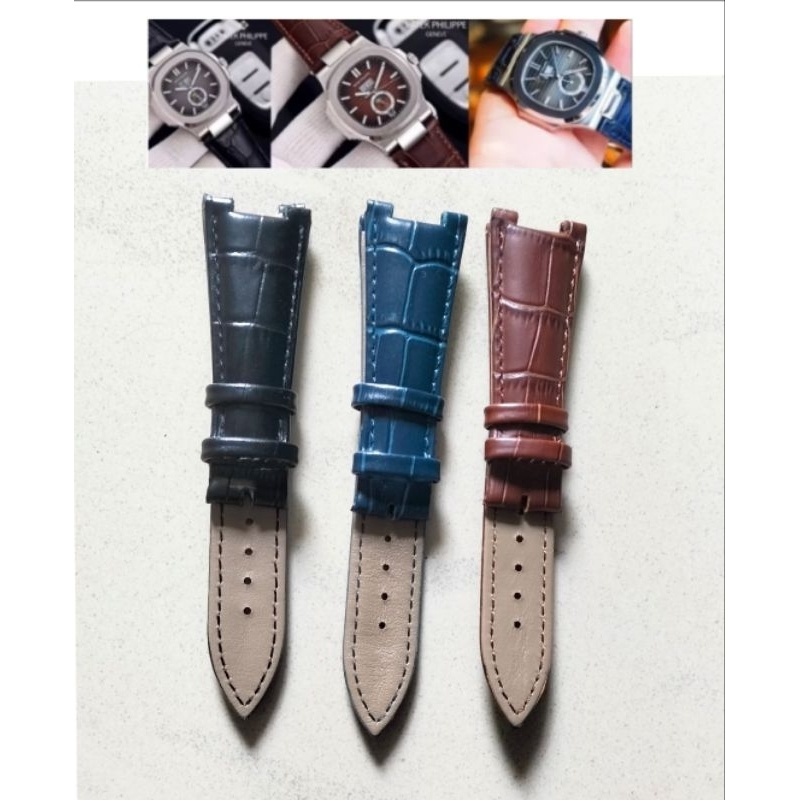 Strap Tali Kulit Jam Tangan Patek Philippe Nautilus