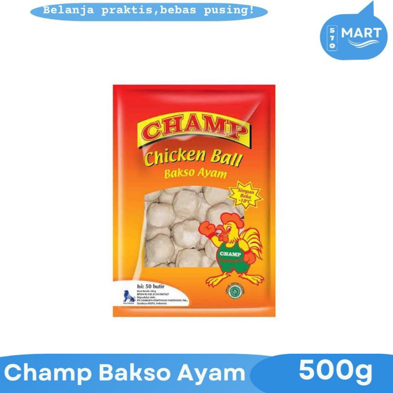 

CHAMP Baso Ayam Chicken Ball 500gr