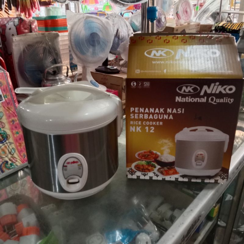 magic com kecil 1,2 liter NIKO NK12 rice cooker kecil magic jar