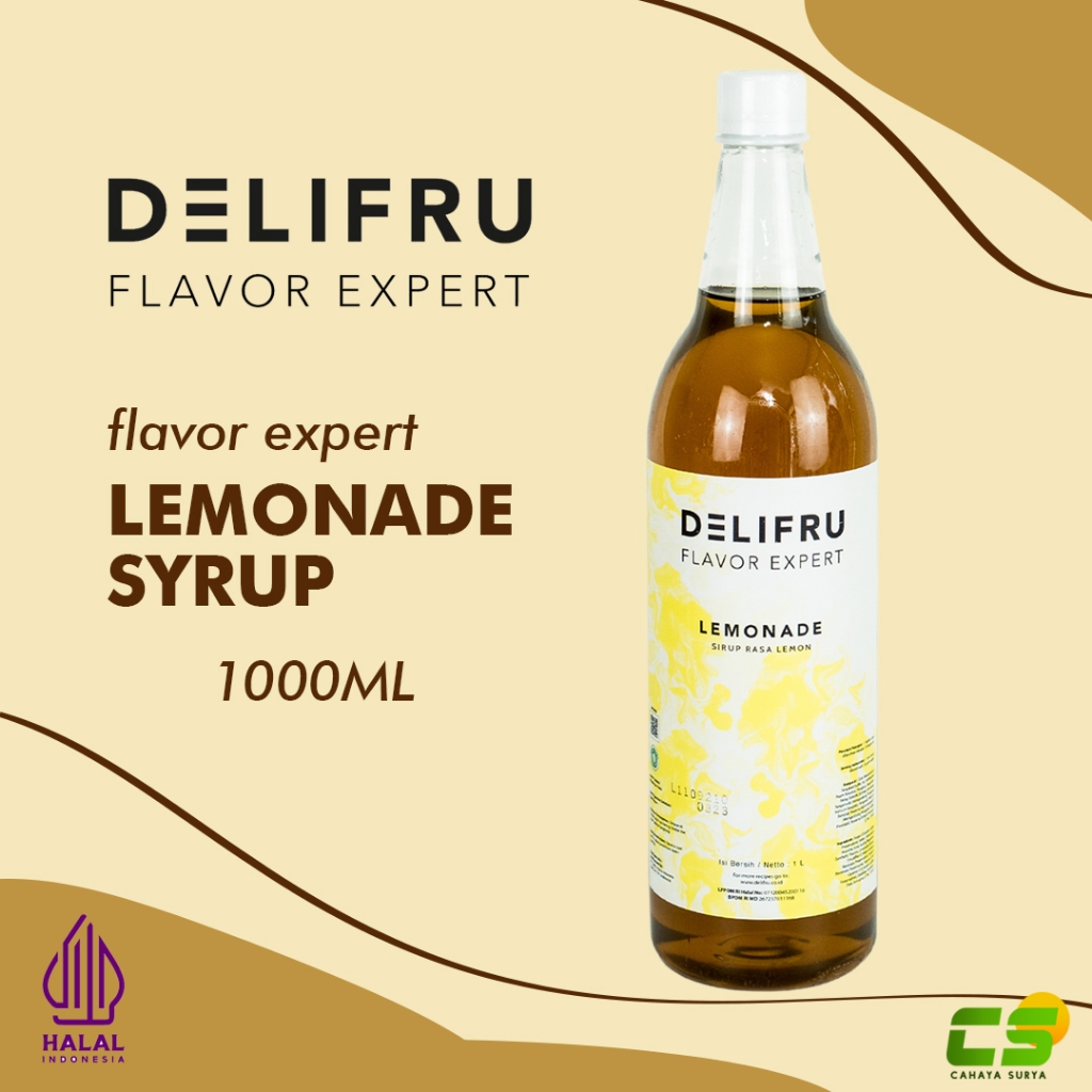 

Delifru Syrup/Sirup - Lemonade Syrup 1000 ml