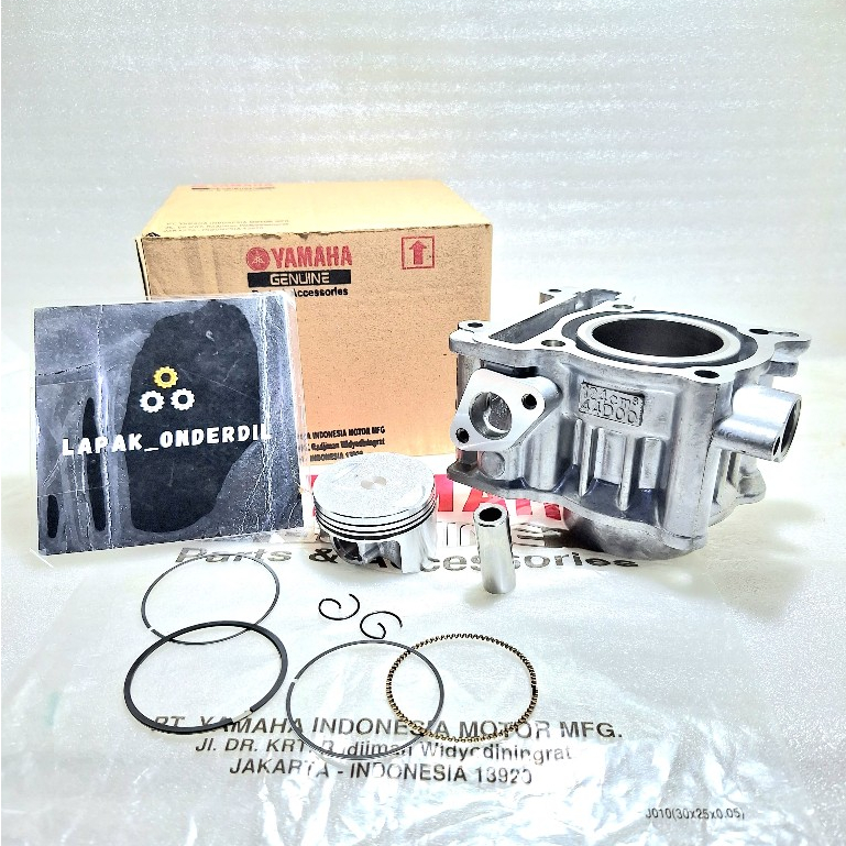 BLOK BLOCK SEHER CYLINDER BLOK SEHER ASSY SET KOMPLIT RING SEHER PISTON KIT 44D YAMAHA XEON KARBU XE