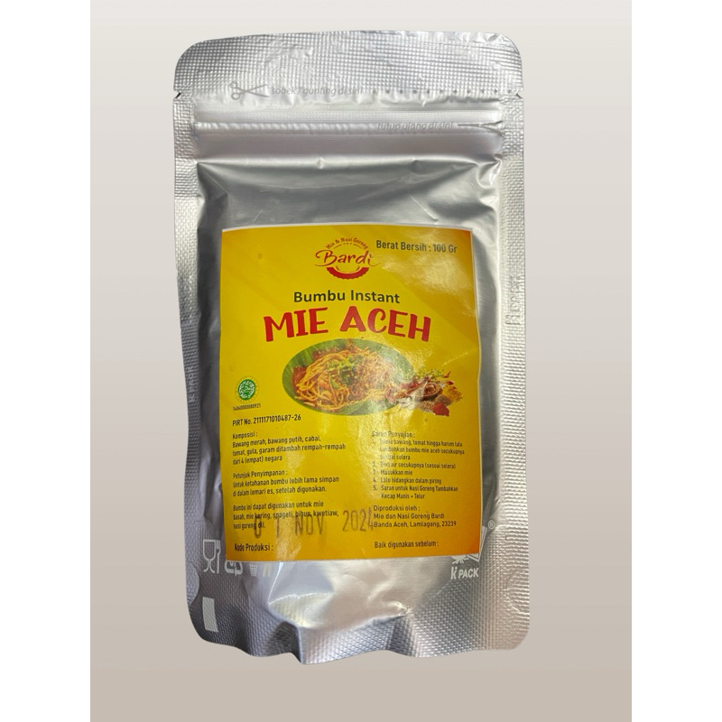 

Bumbu Mie Aceh Original 100 gr