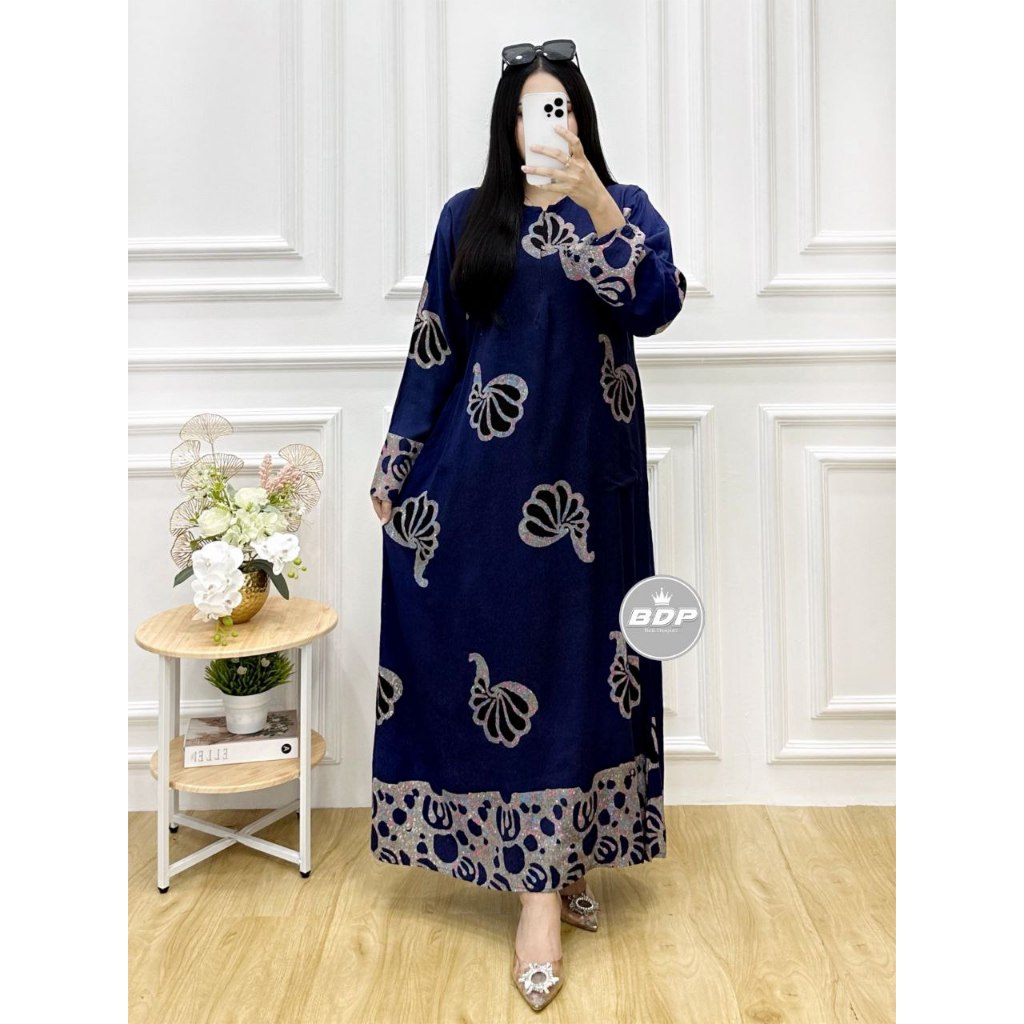 DIANPUTRI DASTER ARAB | GAMIS JEJE | RAYON SUPER GRADE A ORI MODEL RESLETING DEPAN BUSUI & BUMIL LD 110-syakila 2