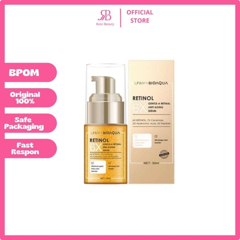 BIOAQUA - 6X Gentle-A Retinol Retinal Anti Aging Serum 30ml