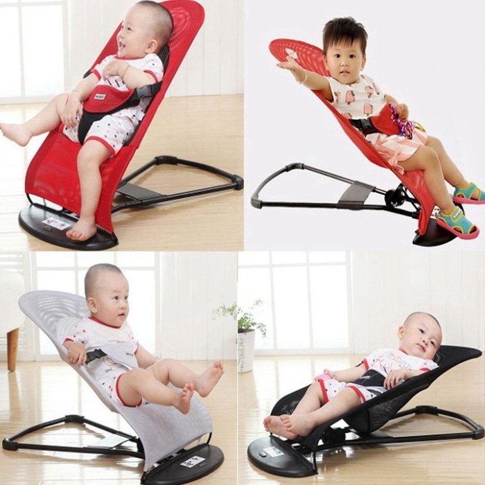 Kursi Ayunan Bayi Lipat / Baby Bouncer Infant Seat Tempat Tidur Bayi Goyang Readi Makassar