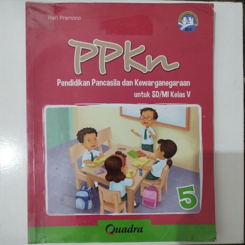 Buku PPKN Kelas 5 Quadra