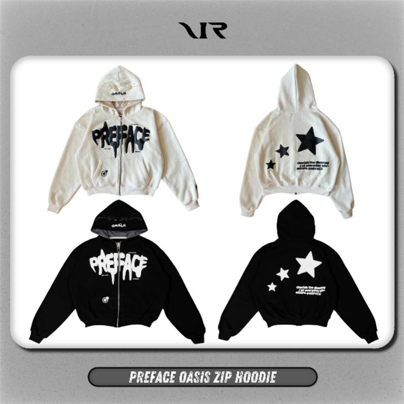 PREFACE OASIS ZIP HOODIE
