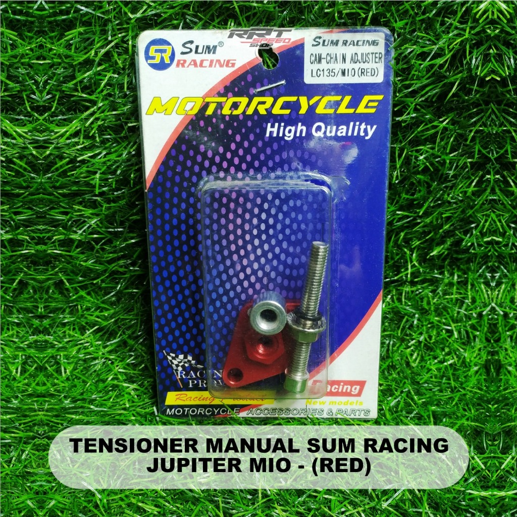 RRT TENSIONER MANUAL SUM RACING JUPITER MIO - (RED)