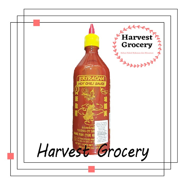 

Sriracha Hot Chili Sauce Nang Fah Thailand 740 ML