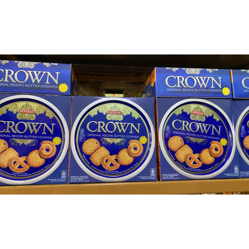 

SERENA CROWN BUTTER COOKIES 650gr