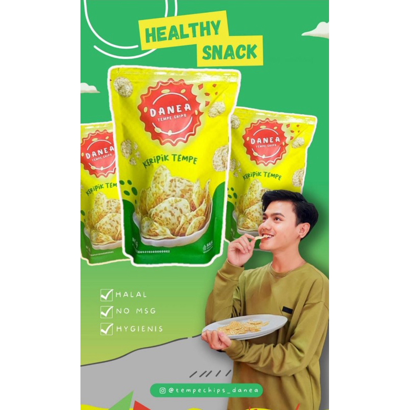 

Keripik Tempe Rasa Original Asin Kualitas Ekspor (87gr)