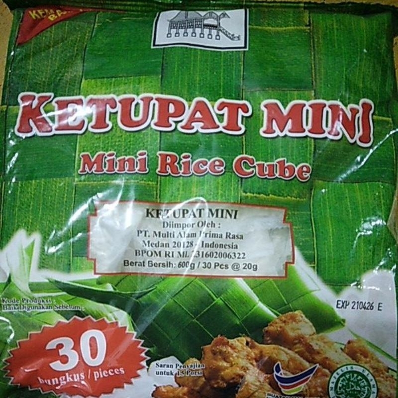 

ketupat mini adabi Isi 30pcs expired 2026