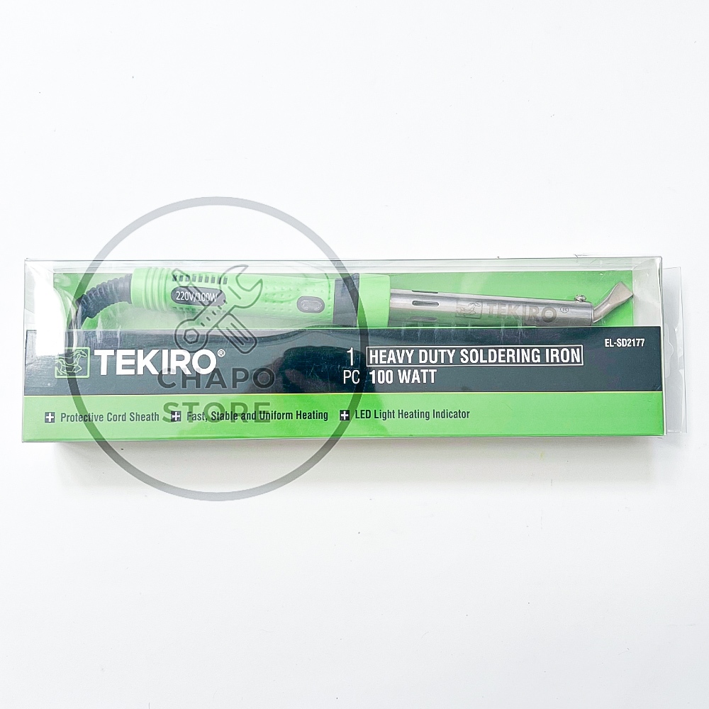 Tivana Home Tekiro Alat Solder Listrik 40 60 100 Watt Soldering Iron Tekiro