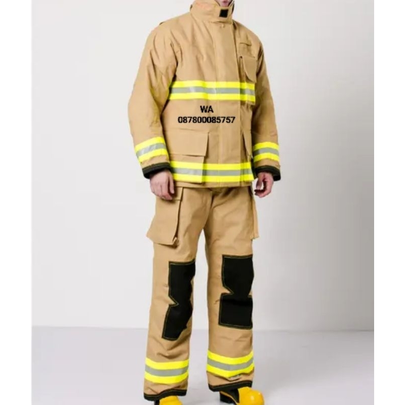 fire jaket pemadam kebakaran nomex anti api dan bara