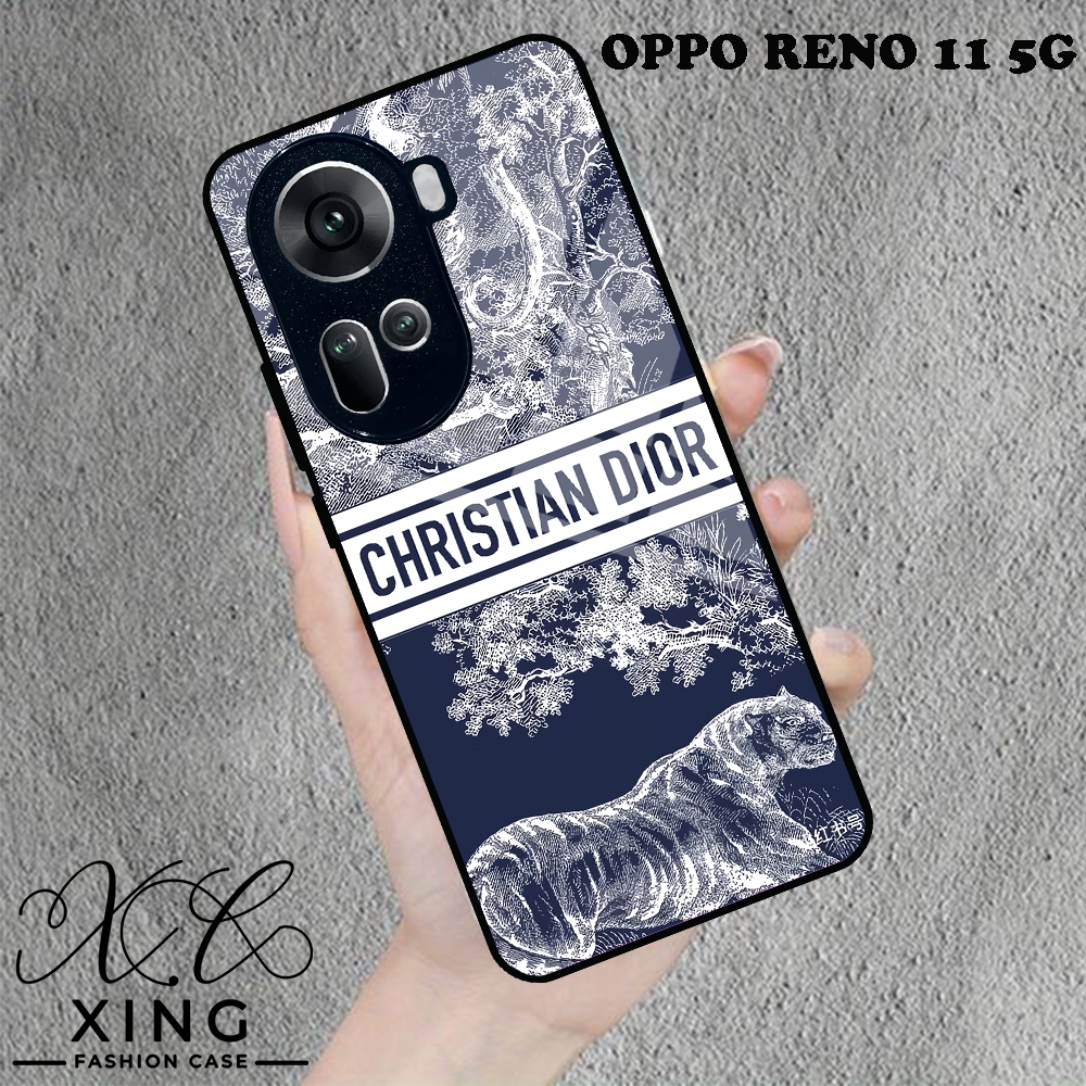 |SG04| XING CASE OPPO RENO 11 5G KILAU EFEK KACA | CASE HP CUSTOM | CASING HP KUALITAS REALPICT HD M