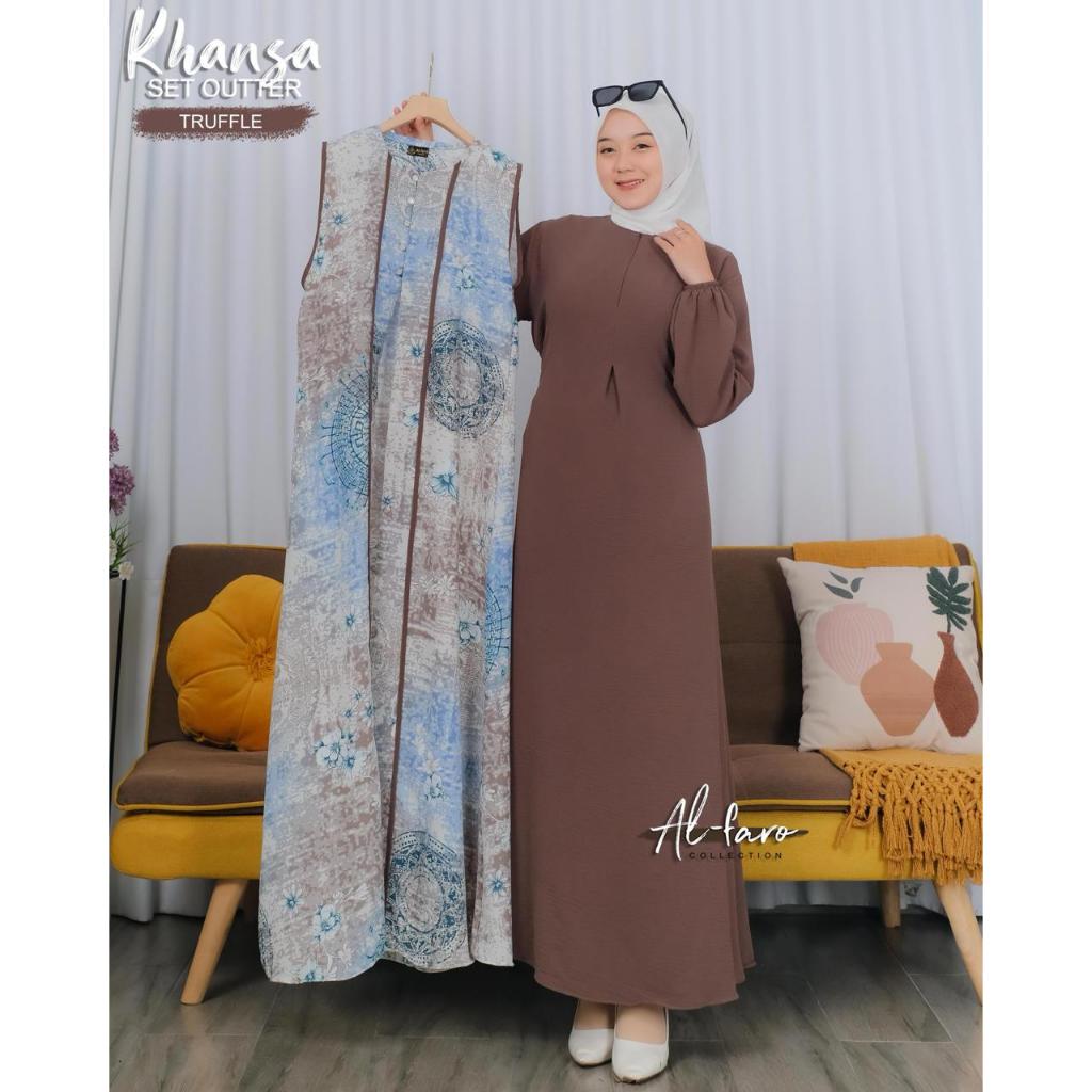 ALFARO , KHANSA SET OUTTER ORI ALFARO COLLECTION , DRESS KEKINIAN