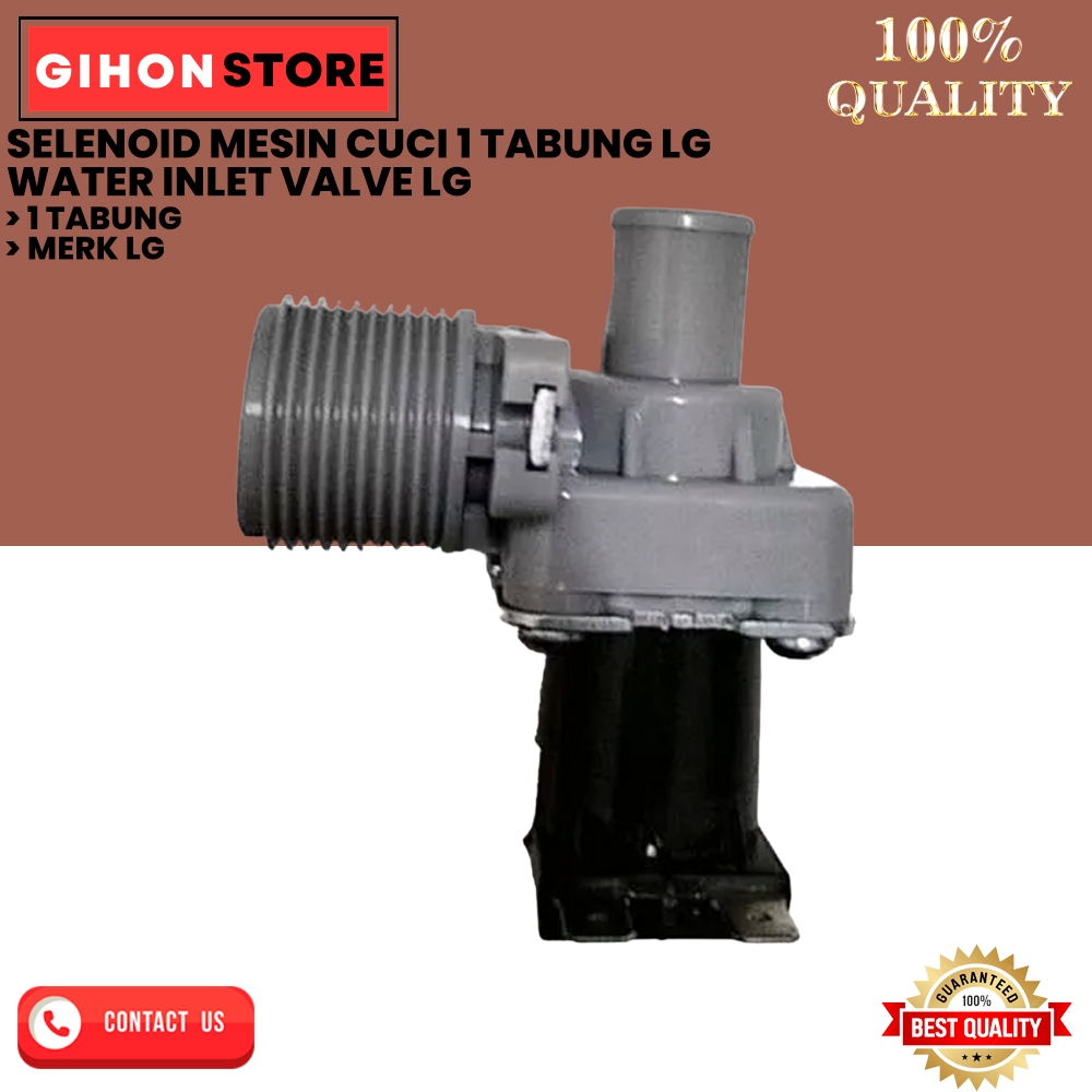 SELENOID MESIN CUCI 1 TABUNG LG WATER INLET VALVE LG