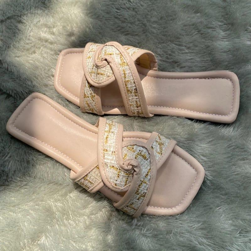 DNR sendal wanita teplek bella platfrom