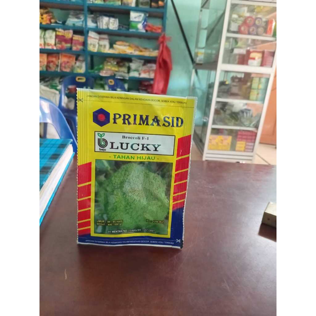 Benih Biji Brokoli Merek Lucky