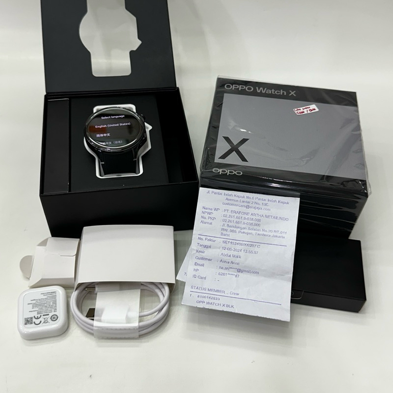 oppo watch x resmi bnib