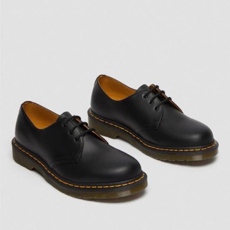 SEPATU DOCMART TALI FORMAL COWO & CEWE|SEPATU FORMAL TALI BLACK