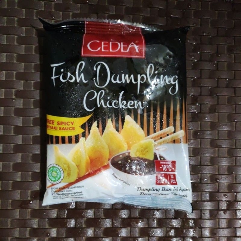 

cedea dumpling chicken 250 gram