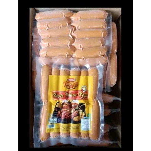 

Sosis Kimbo Heppiii 550 Gr Isi 12 Pcs Rasa Keju