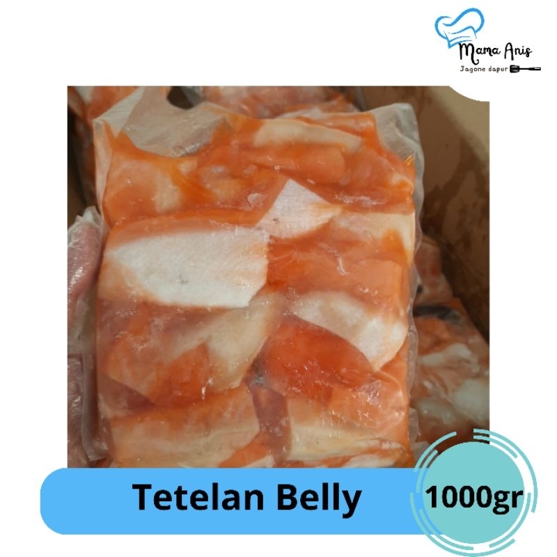 

Tetelan Salmon/Tetelan Salmon Belly/Tetelan Salmon Belly 1000 gram