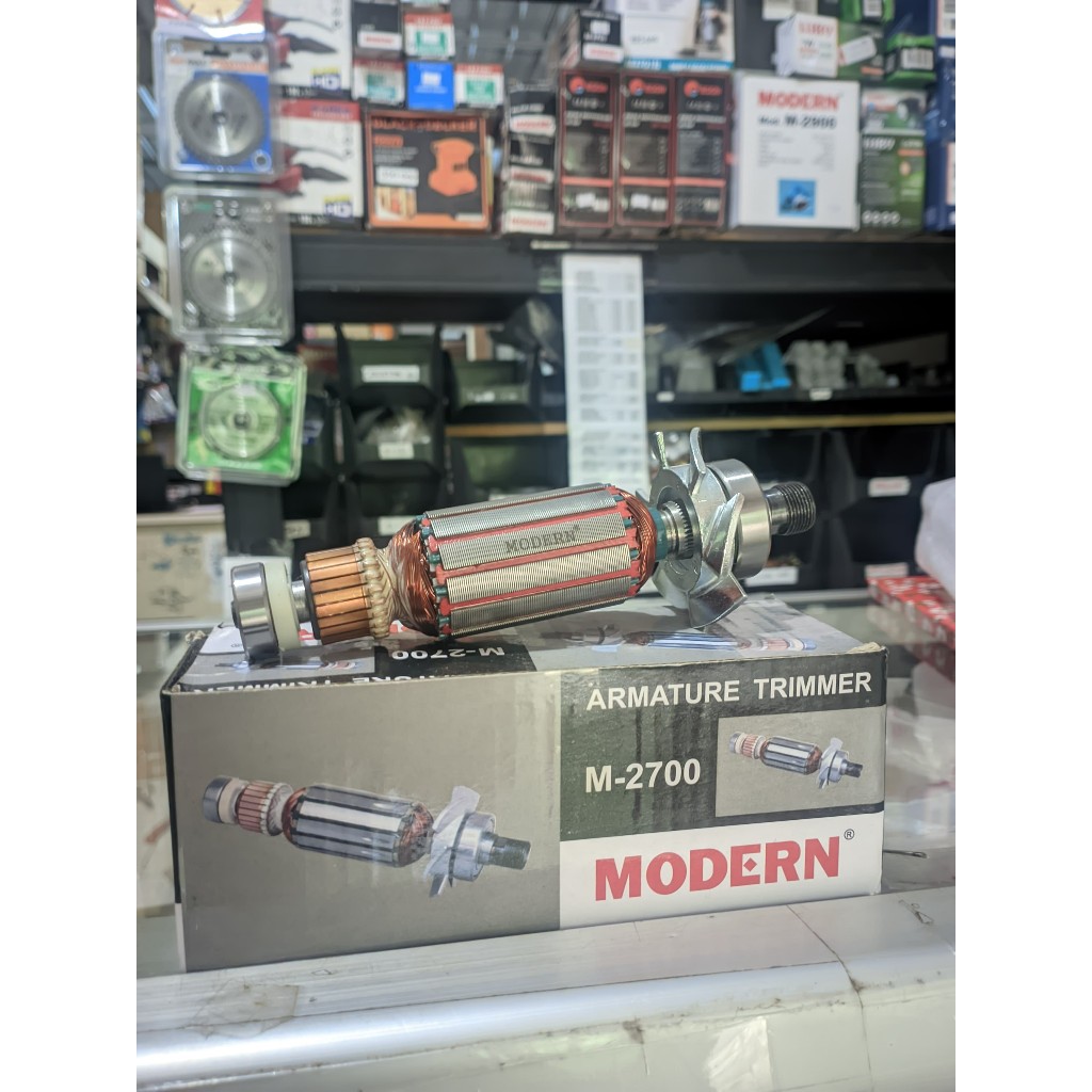 MODERN Angker Profil M2700 Angker Mesin Router Profil Trimer Trimmer Armature M-2700
