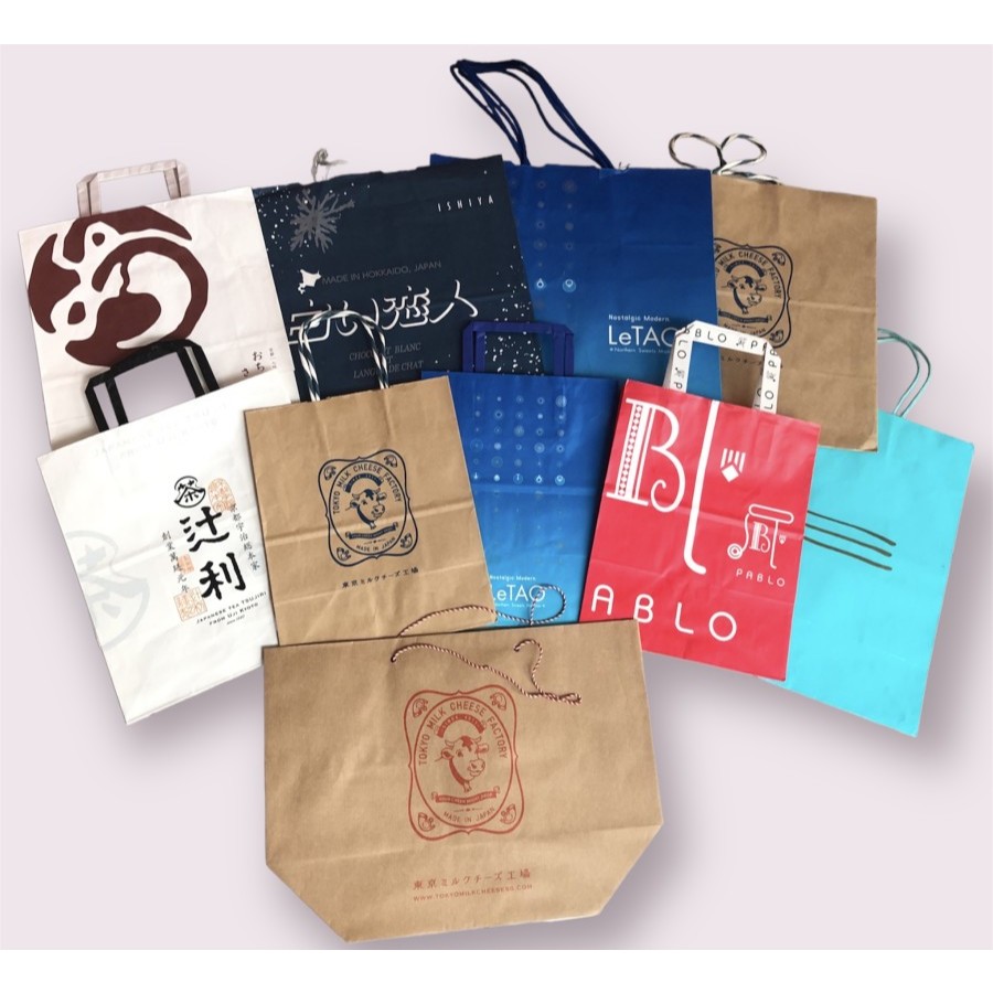 

Paper Bag Original Branded Food Snack / Paperbag Cafe Resto Kantong Kertas Jinjing