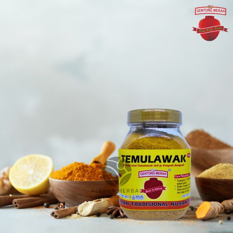 

Temulawak Instan Cap Gentong Merah 250g