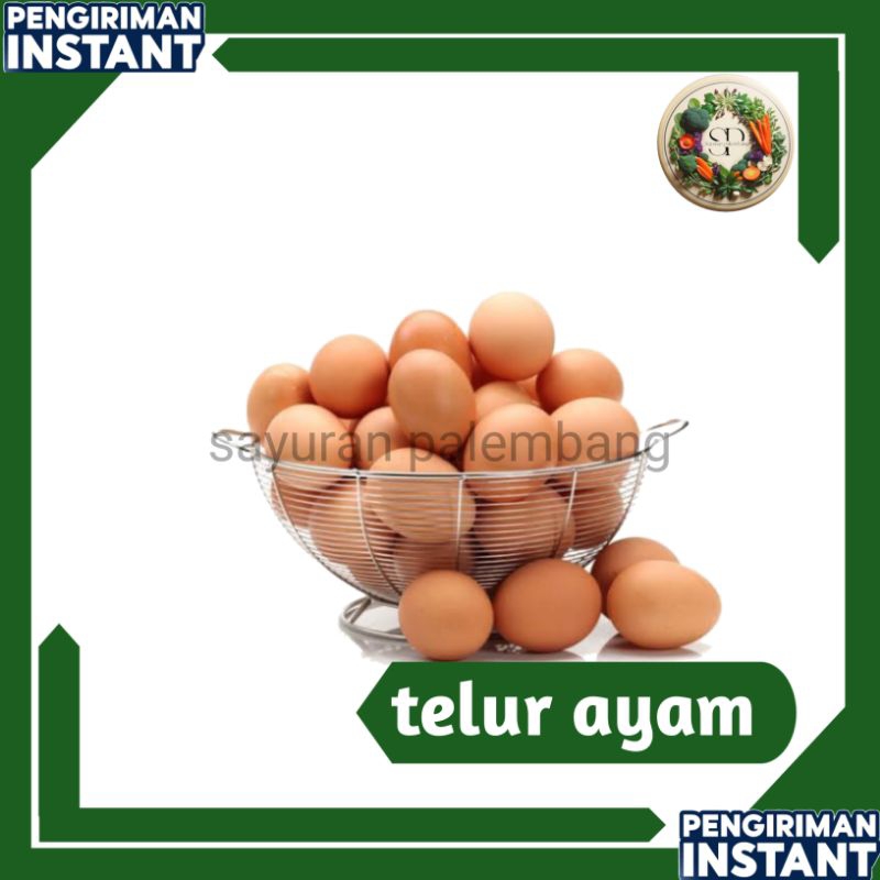 

telur ayam - sayuran palembang