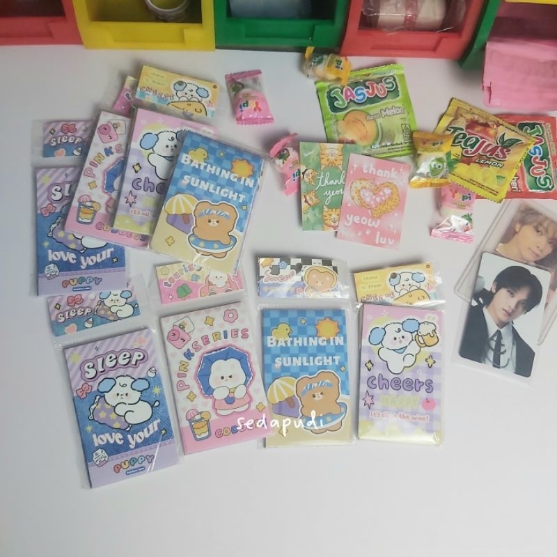 

(20pcs) sticker seal segel paket