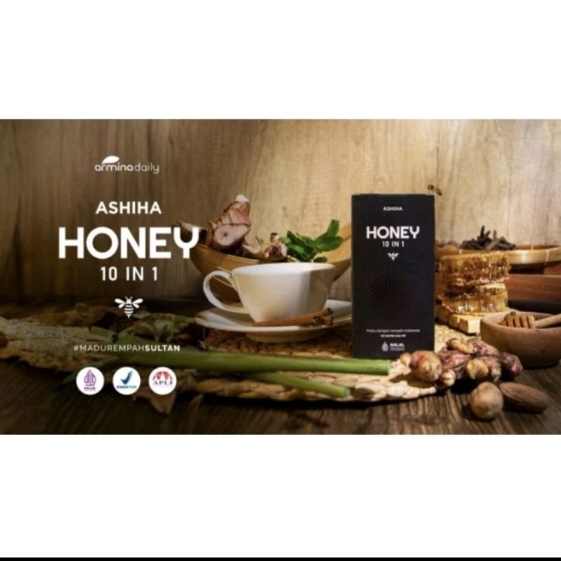 

Ashiha Honey 10 in 1 madu rempah arminadaily