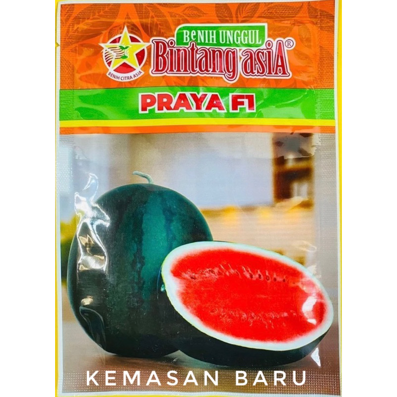 benih semangka PRAYA F1 20 gr BINTANG ASIA