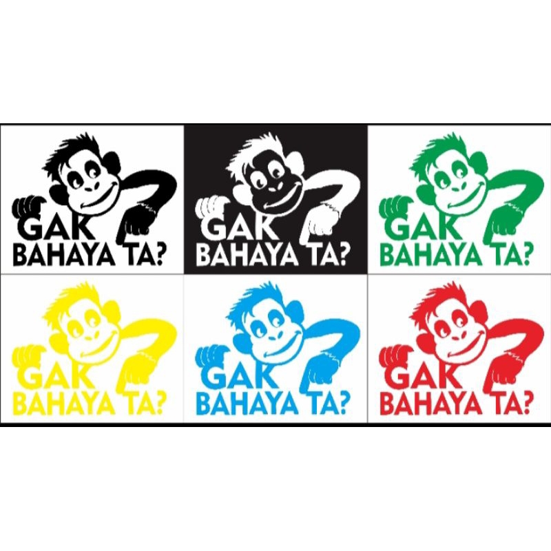 

STIKER CUTTING GA BAHAYA TA