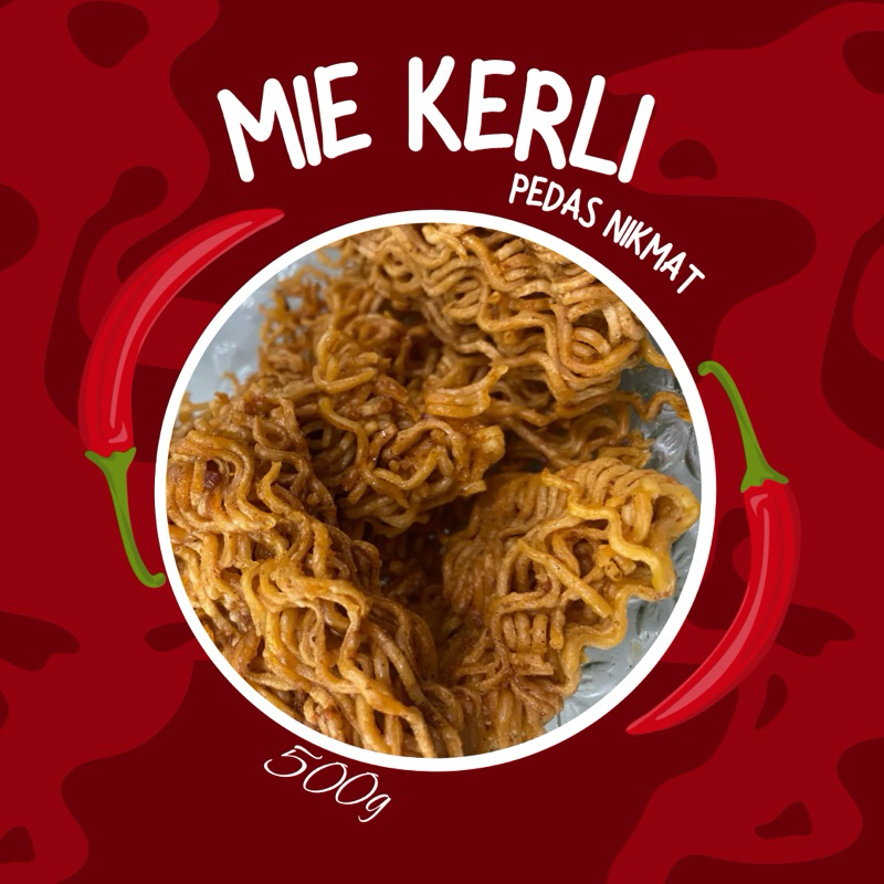 

Mie Keriting pedas Kiloan TERMURAH (500 g) // Mie Kerli