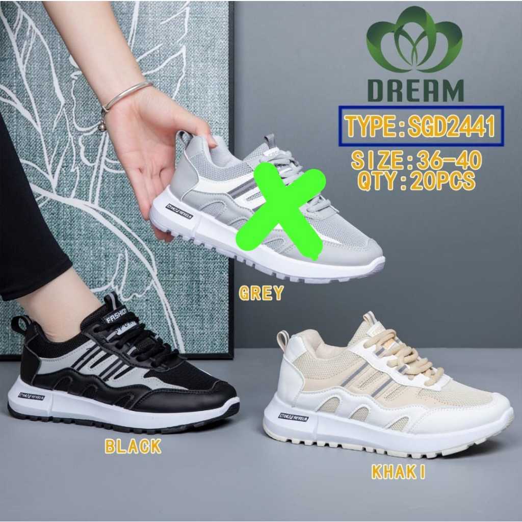 SEPATU SPORT SGD IMPORT PEREMPUAN DEWASA TERKINI