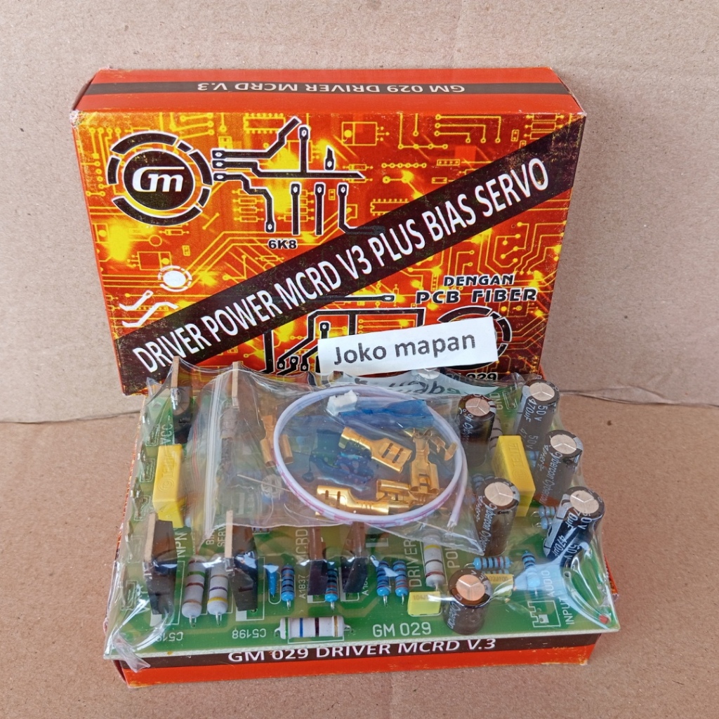 Kit driver power mcrd v3 pcb fiber gm 029