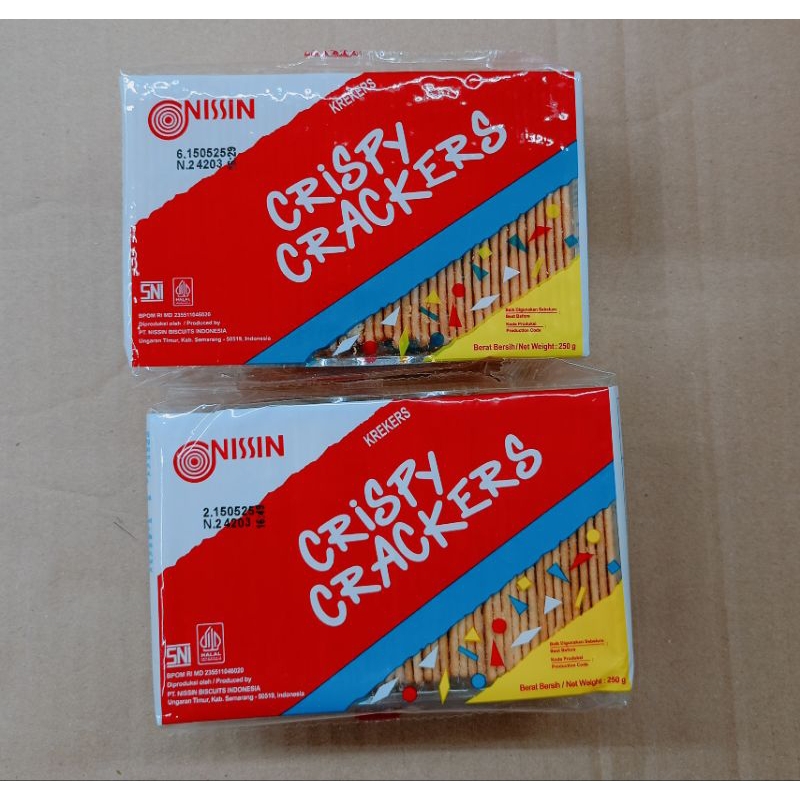 

Nissin crispy cracker 250 gr